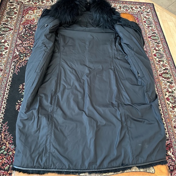 Authentic Theory Raccoon Rabbit Reversible Fur Coat - Picture 8 of 14